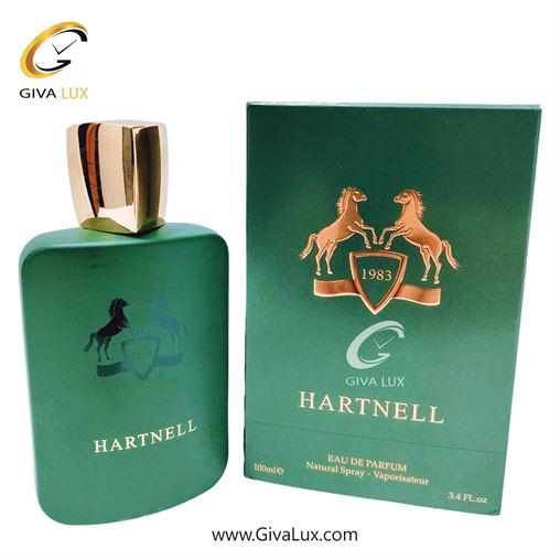  ادو پرفیوم  مردانه فرگرنس ورد اورجینال مدل Fragrance World Hartnell | هارتنل رایحه مشابه پارفومز د مارلی هالتان حجم  100 میل